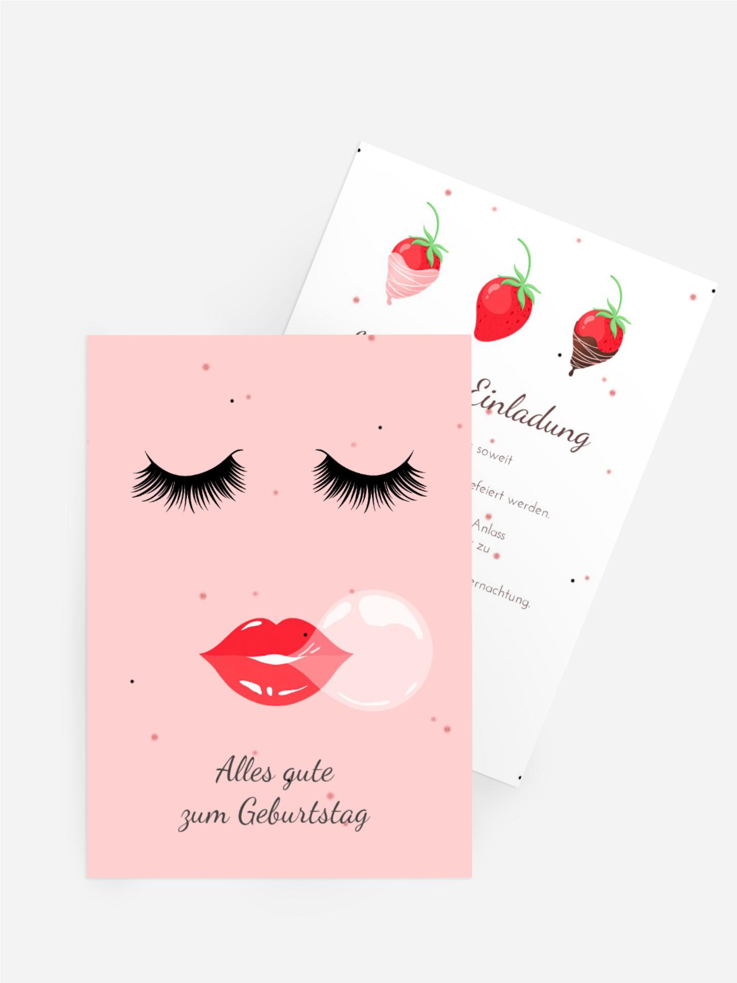 Jugendliche Geburtstagseinladung Super-Dame