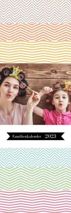 Familienkalender Kunterbunt