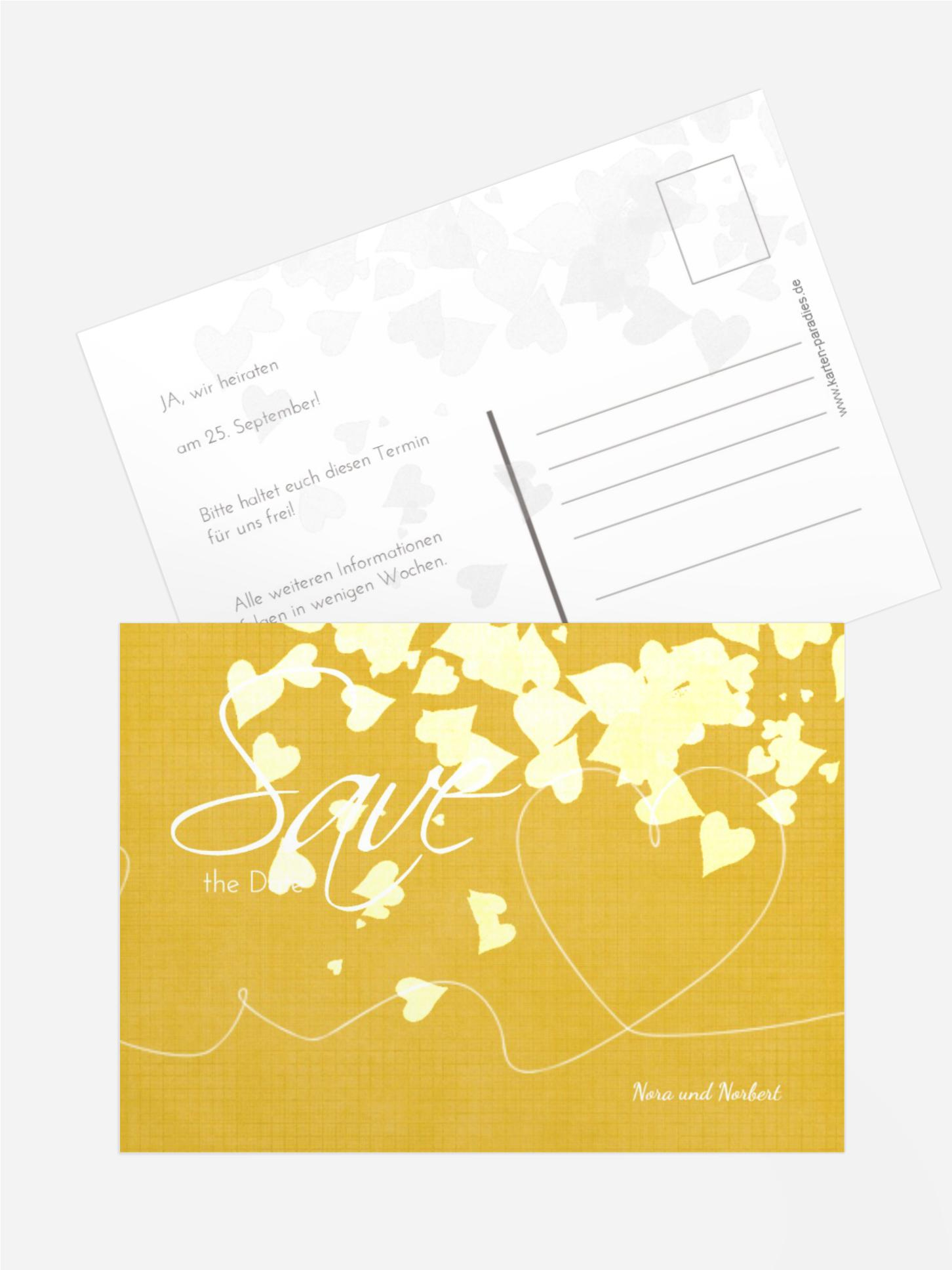 Save the Date ewiges Band