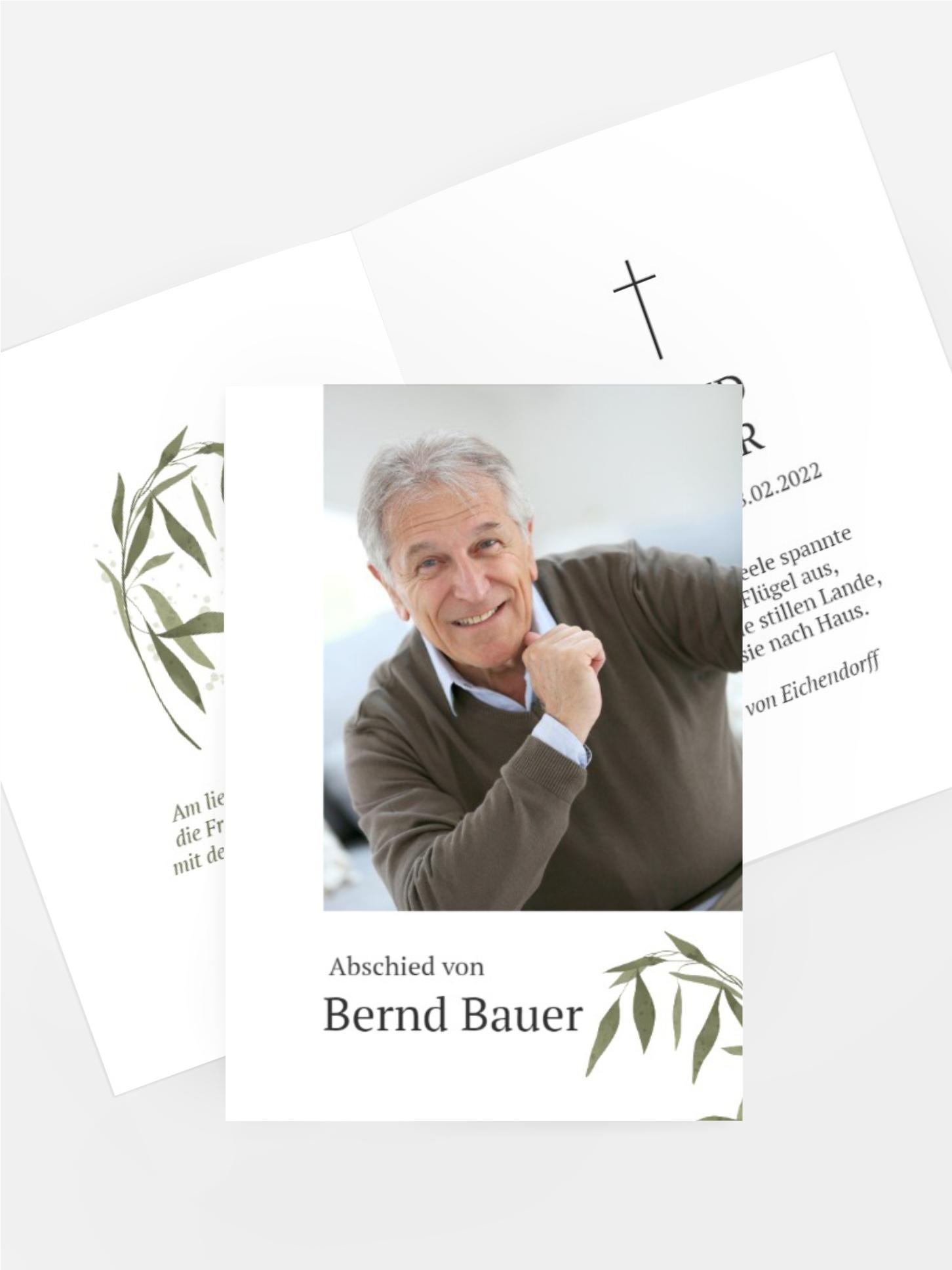 Sterbebilder Schweigen