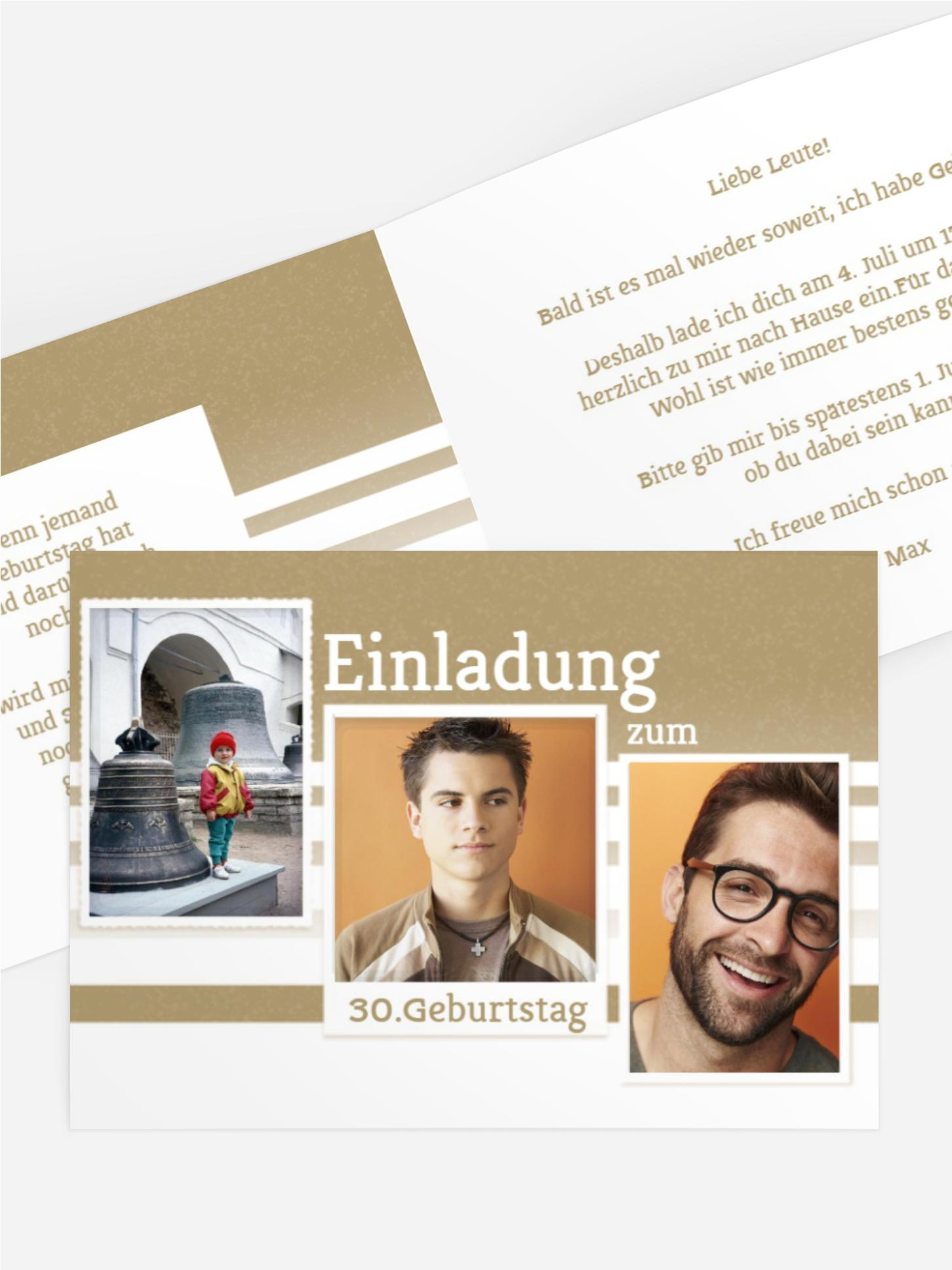 Geburtstagseinladung Fotostrecke 30
