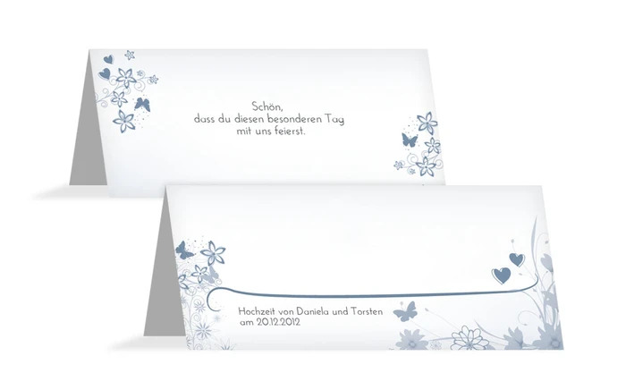 Tischkarte Liebeserfüllung