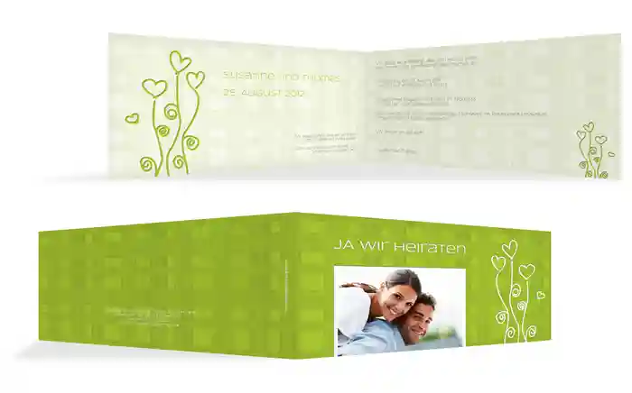 Hochzeitseinladung Liebestraum