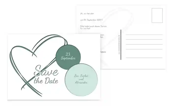 Save the Date Doppelherz