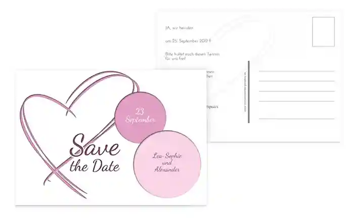 Save the Date Doppelherz Save the Date Doppelherz