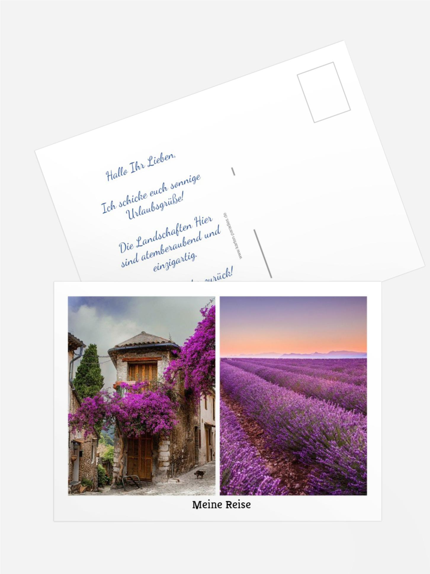 Fotopostkarte Portrait