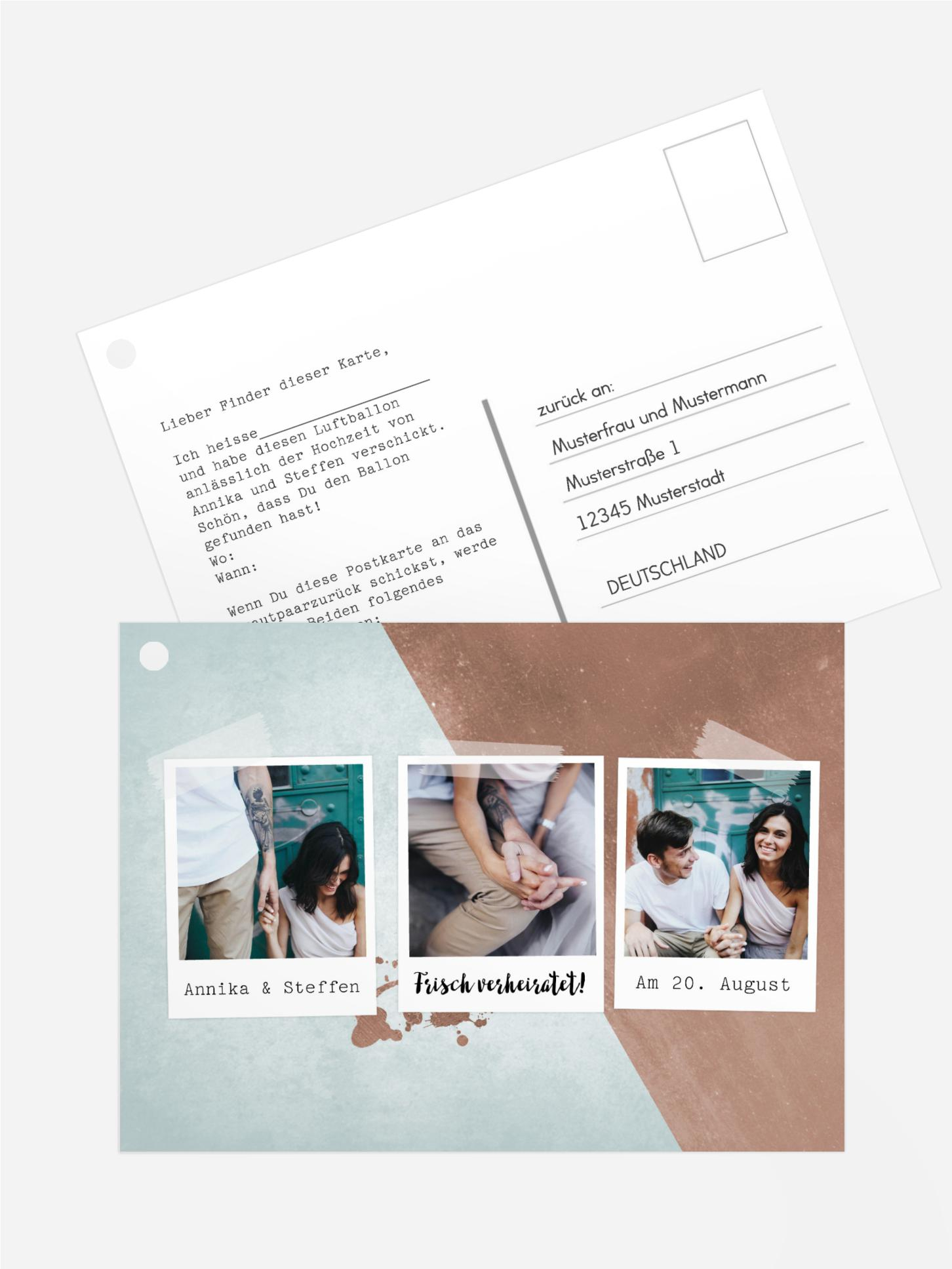 Ballonflugkarte Fotosammlung