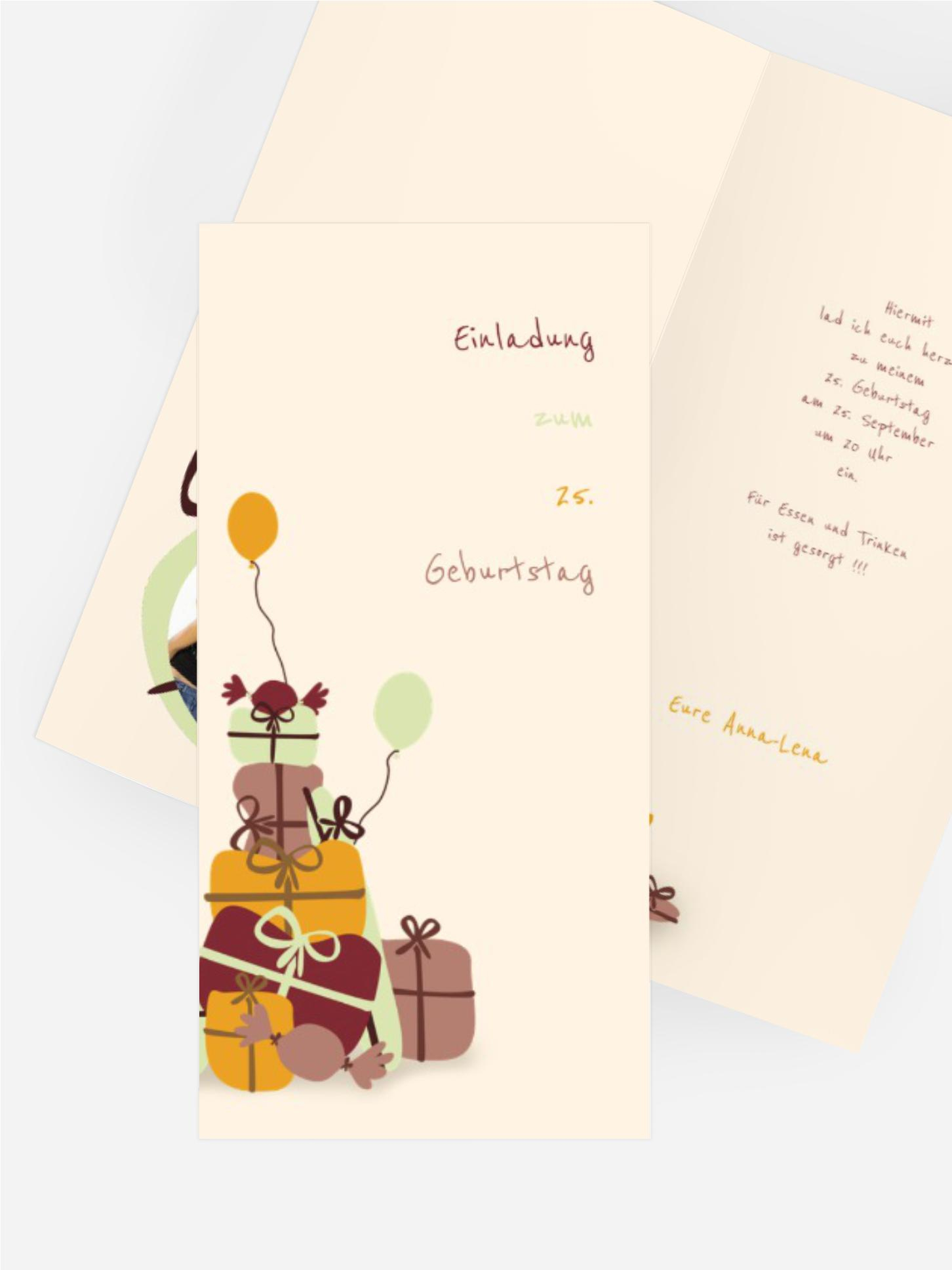 Geburtstagseinladung giftmountain Foto COPY