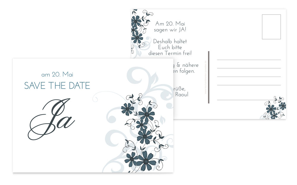 Save the Date Karte » Ranke Save the Date Karte » Ranke