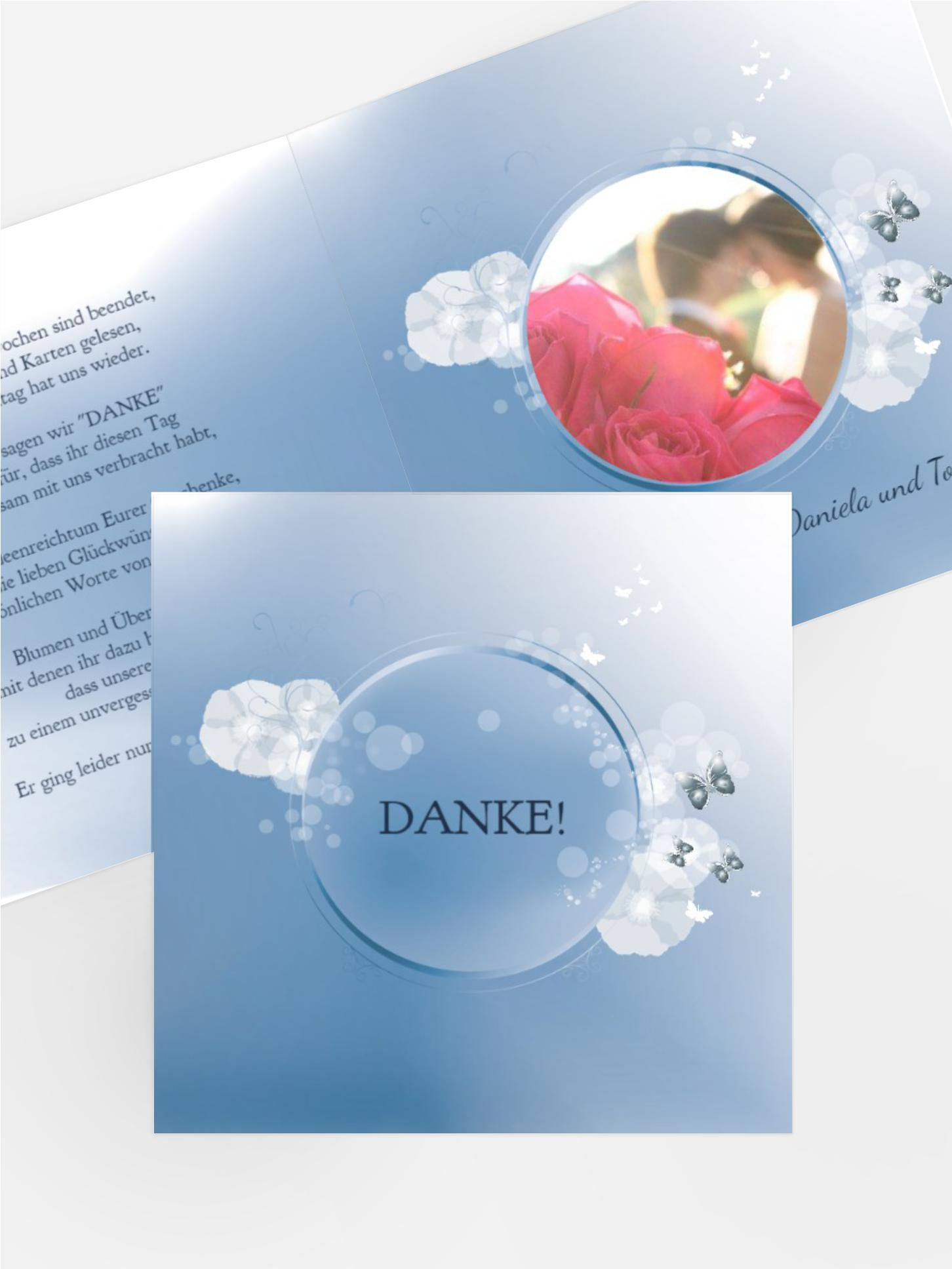 Dankeskarte Liebeszauber