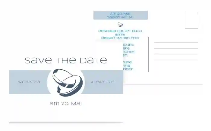 Save the Date Ringeband