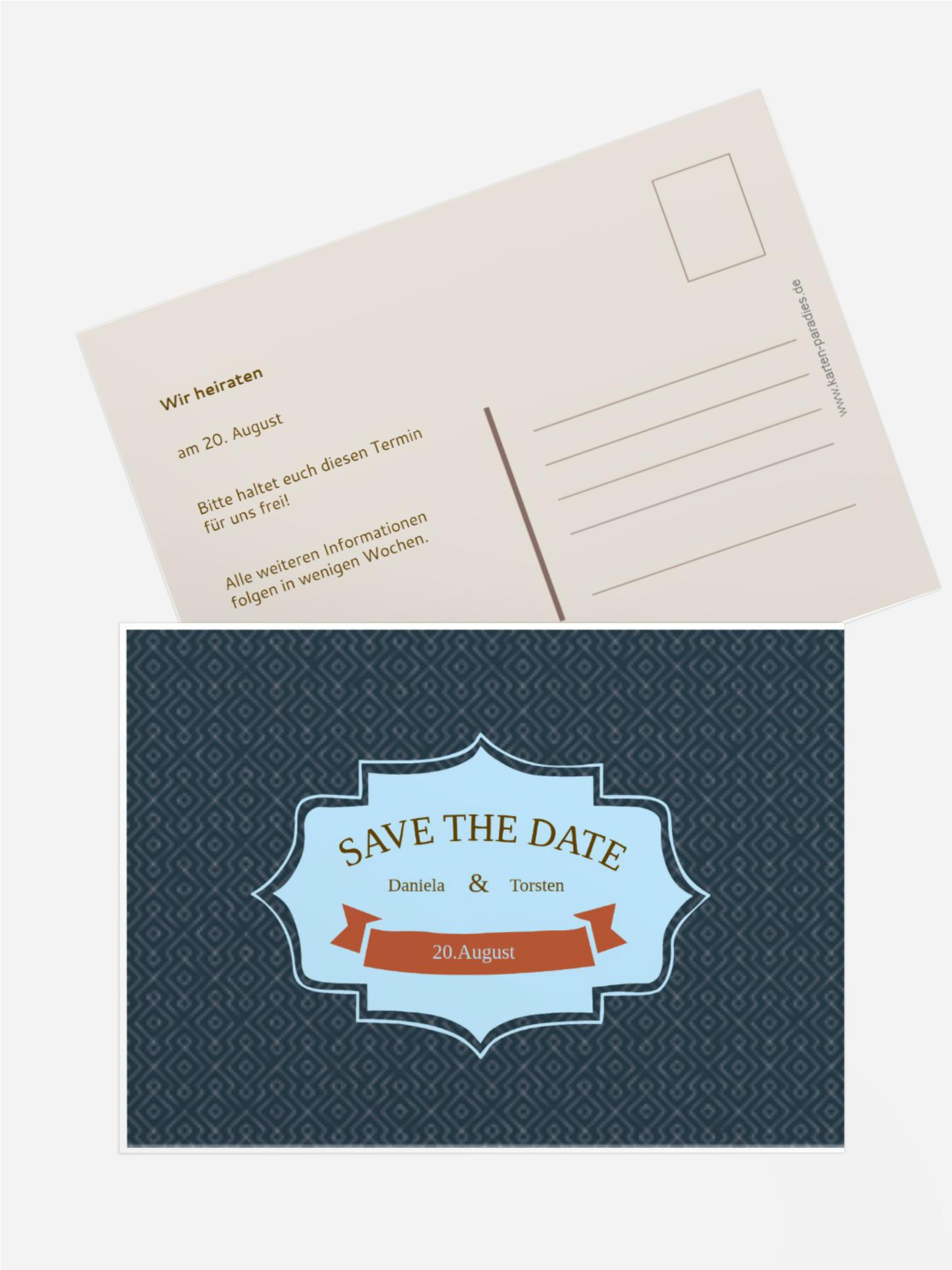 Save the Date Harmonie