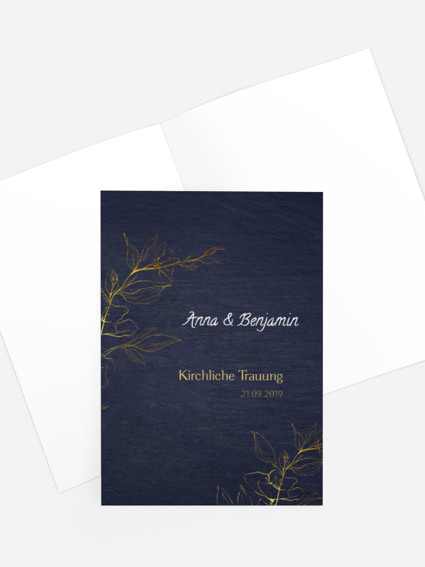 Kirchenheft Goldblume