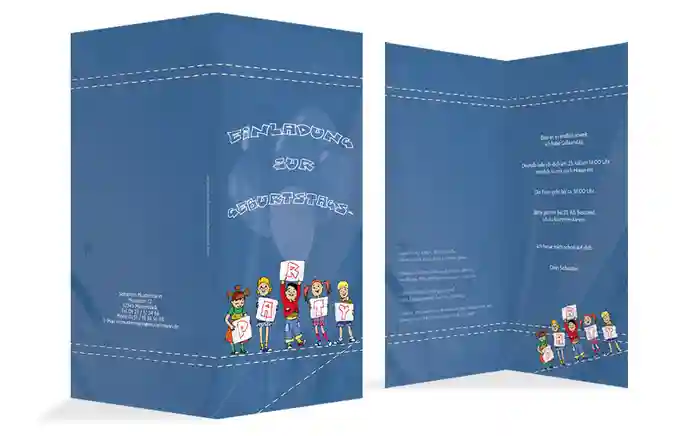 Geburtstagseinladung Party Kids