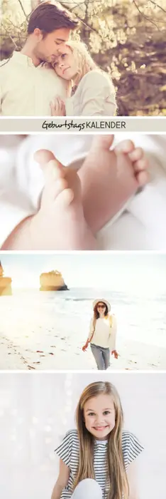 Familienkalender Farbenspiel