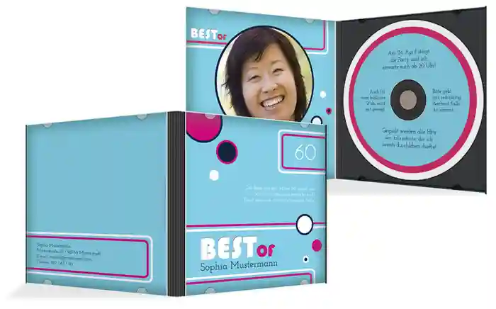 Geburtstagseinladung Best Of CD Foto 60