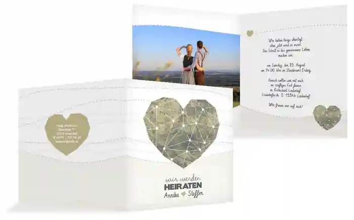 Einladung zur Hochzeit Sternenbild Einladung zur Hochzeit Sternenbild