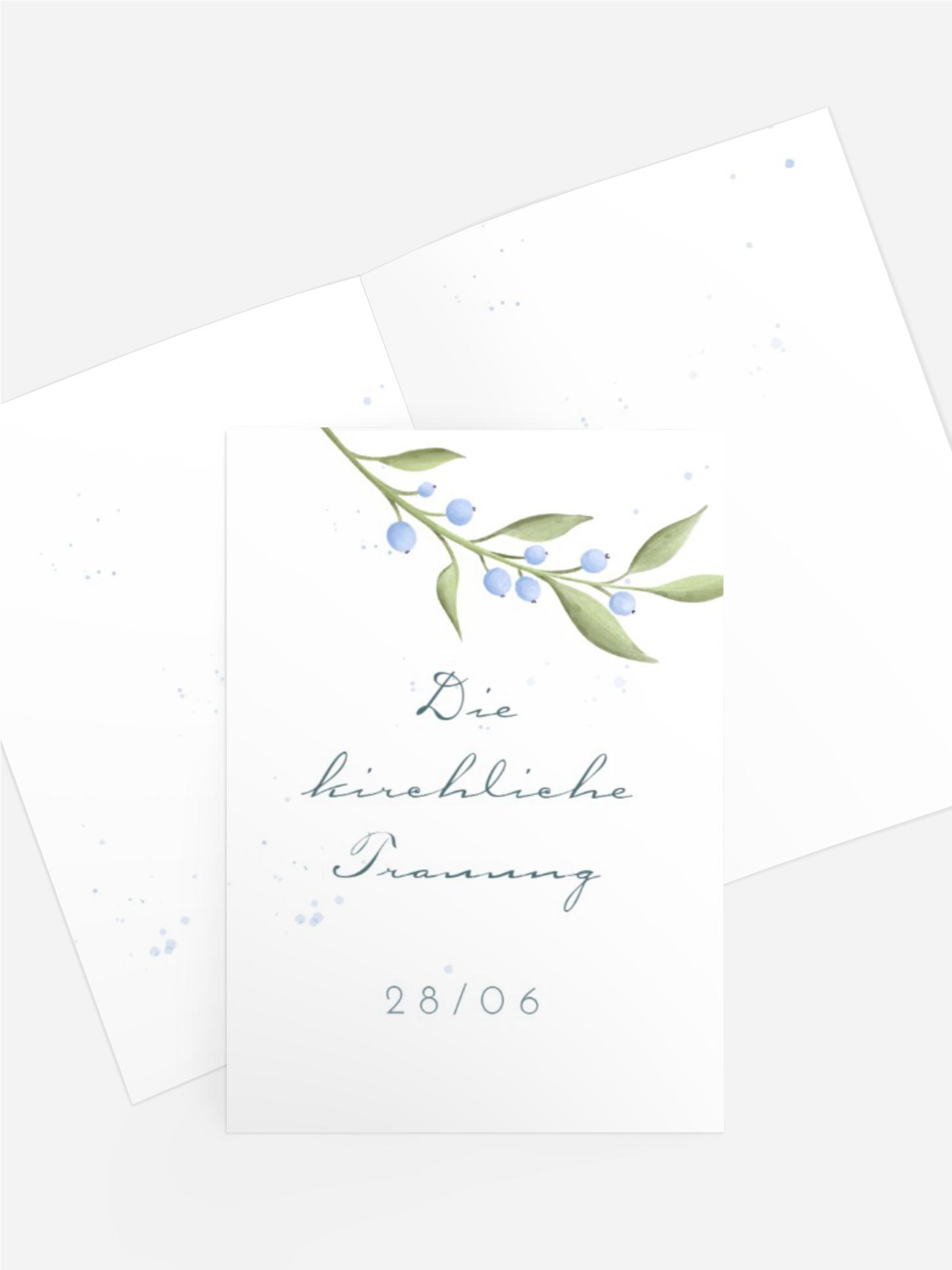 Kirchenheft Schlichte Beeren