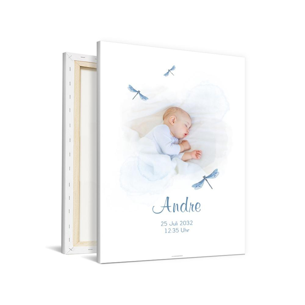 Wandbilder Baby Libellentanz