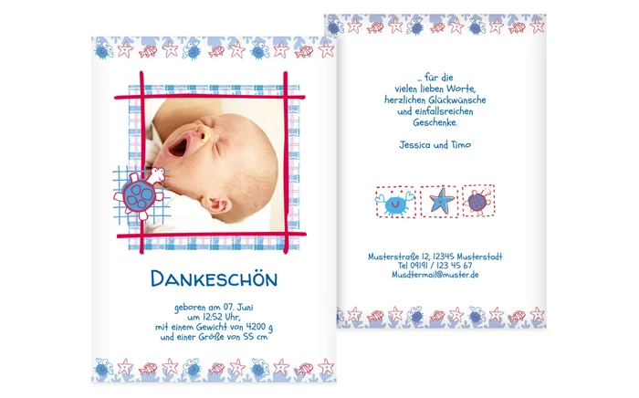 Geburtskarte Smart Geburtskarte Smart