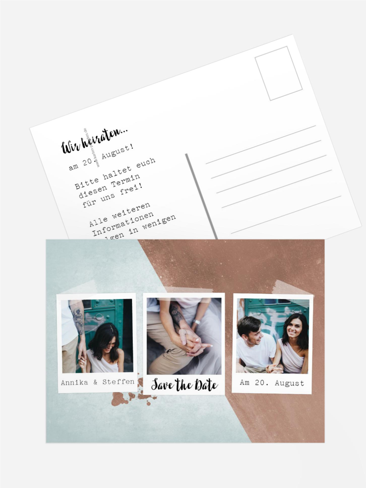 Save the Date Fotosammlung