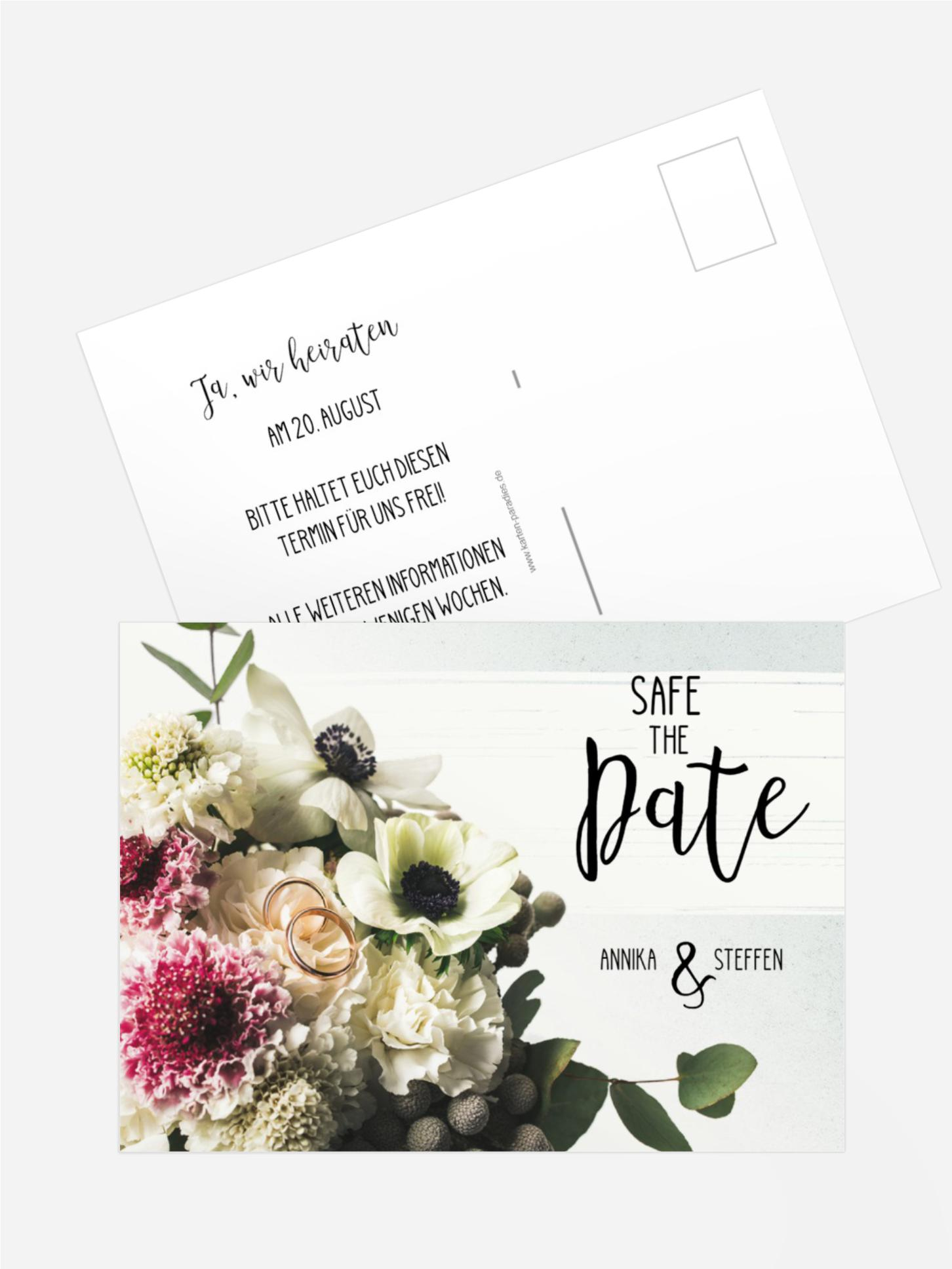 Safe the Date Bouquet