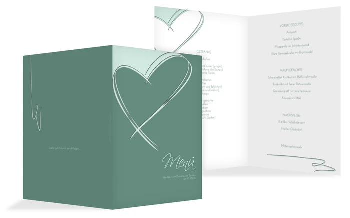 Menükarte Doppelherz