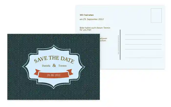 Save the Date Harmonie