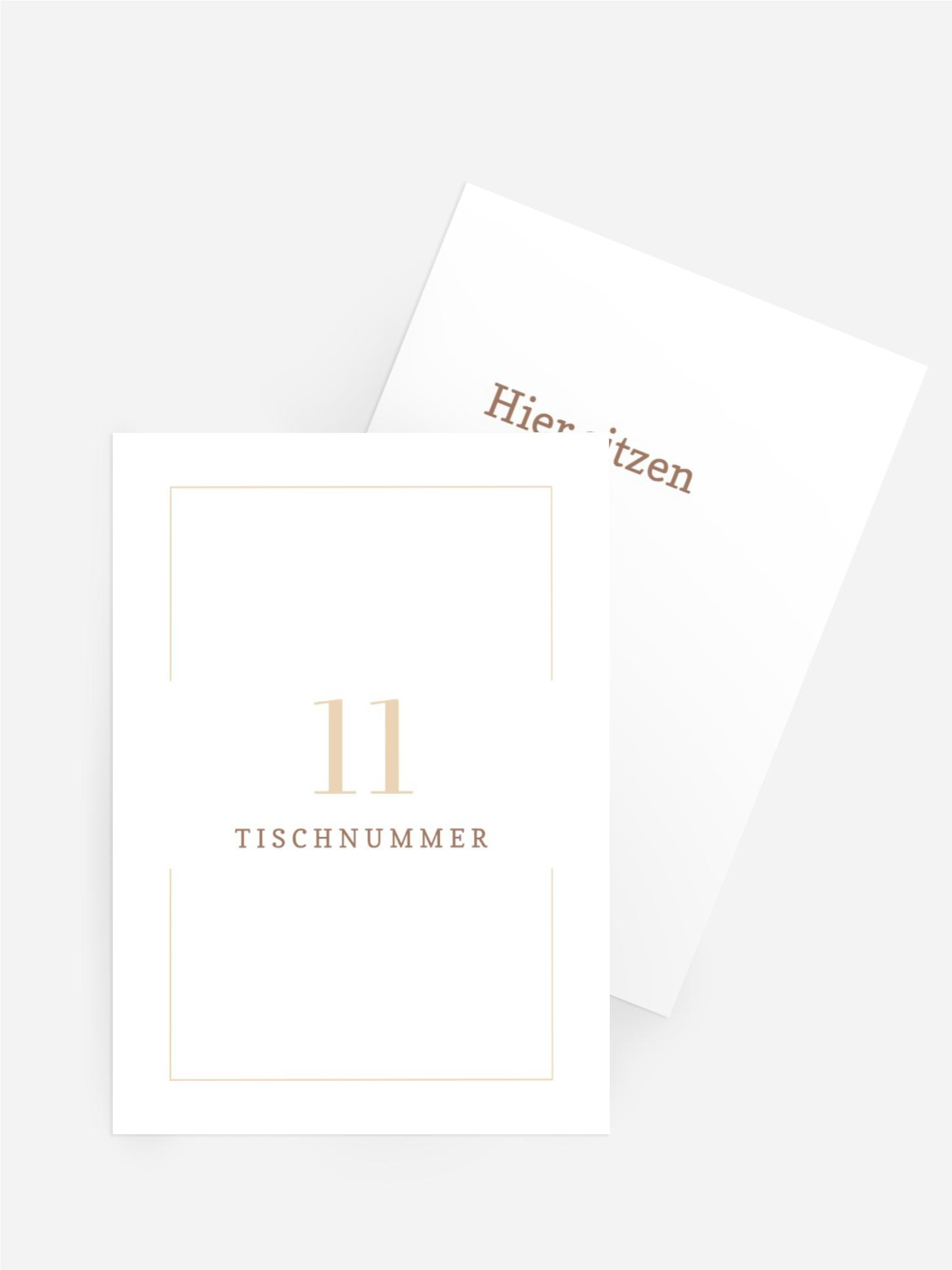 Tischnummer Hochzeit Gemeinsame Bildreihe