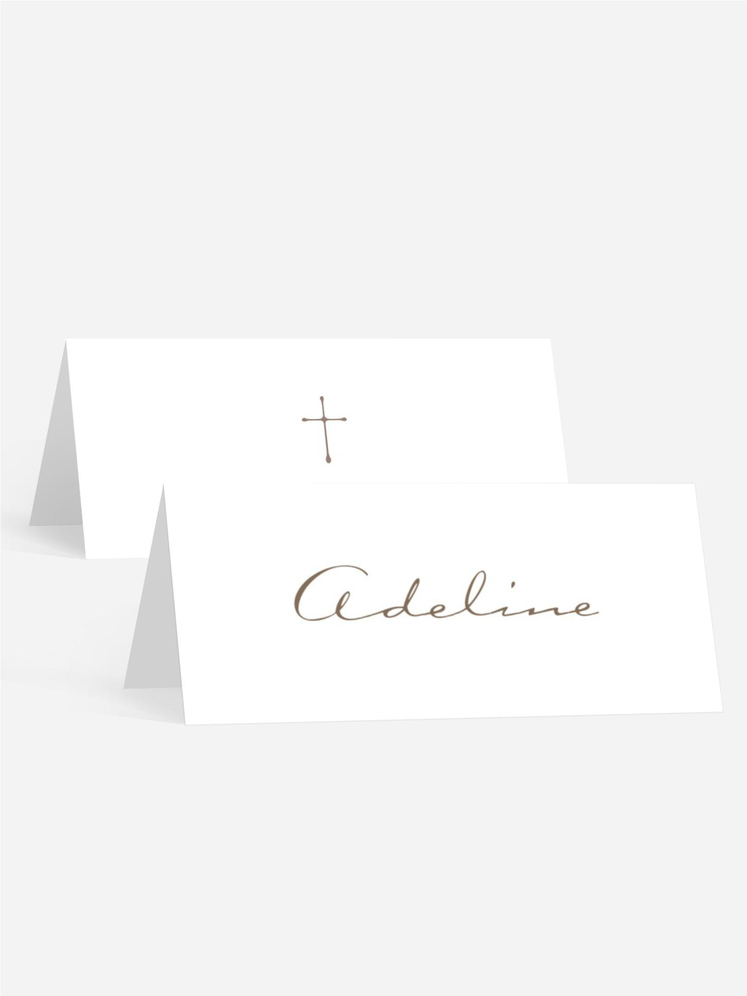 Tischkarte Taufe Süße Träume