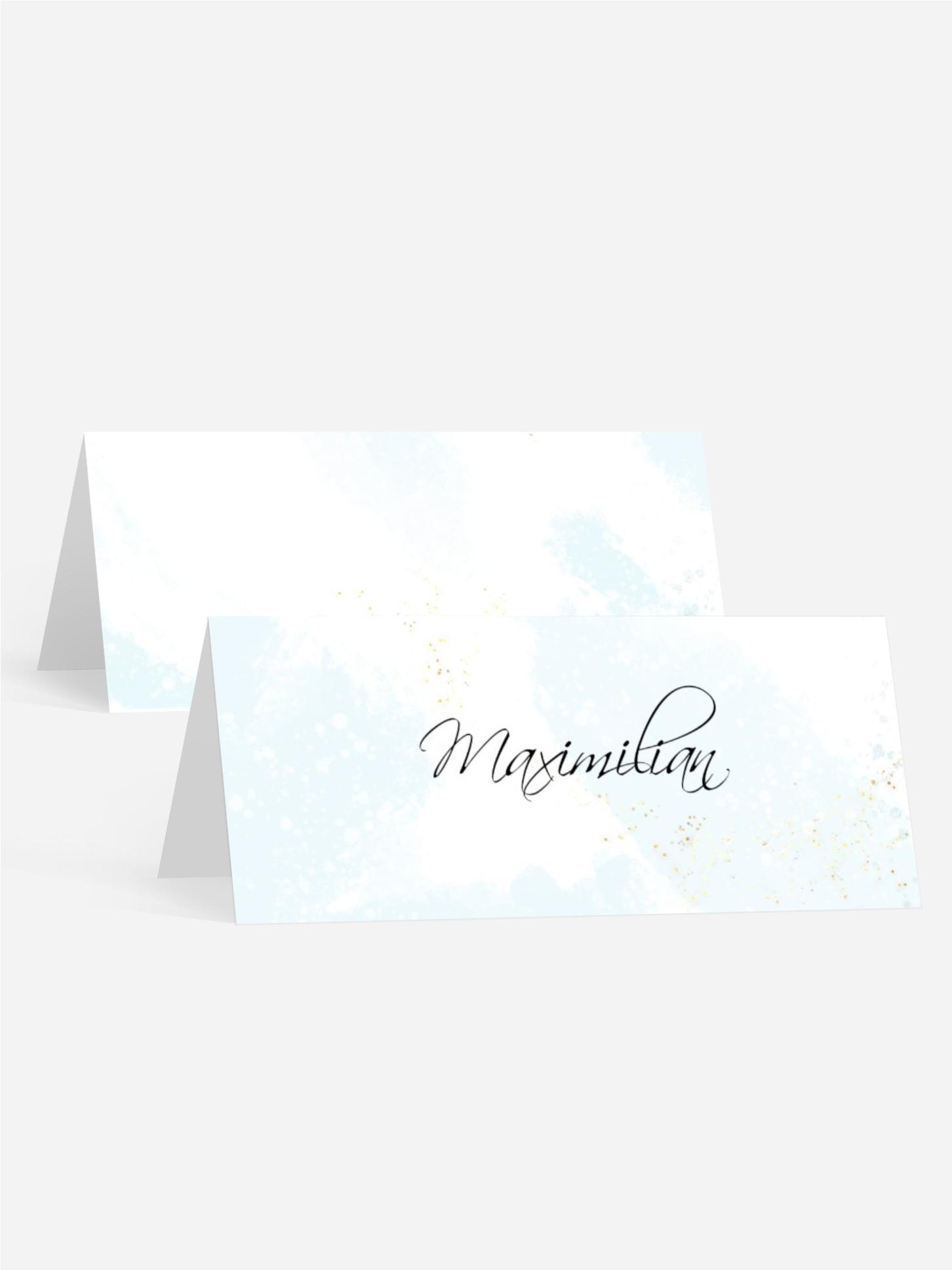 Tischkarte Kommunion Ein Hauch Von Zärtlichkeit