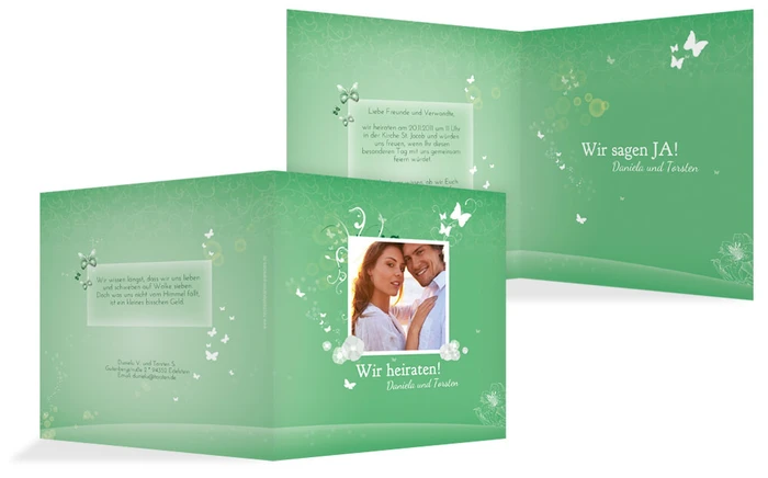 Einladung zur Hochzeit Dream