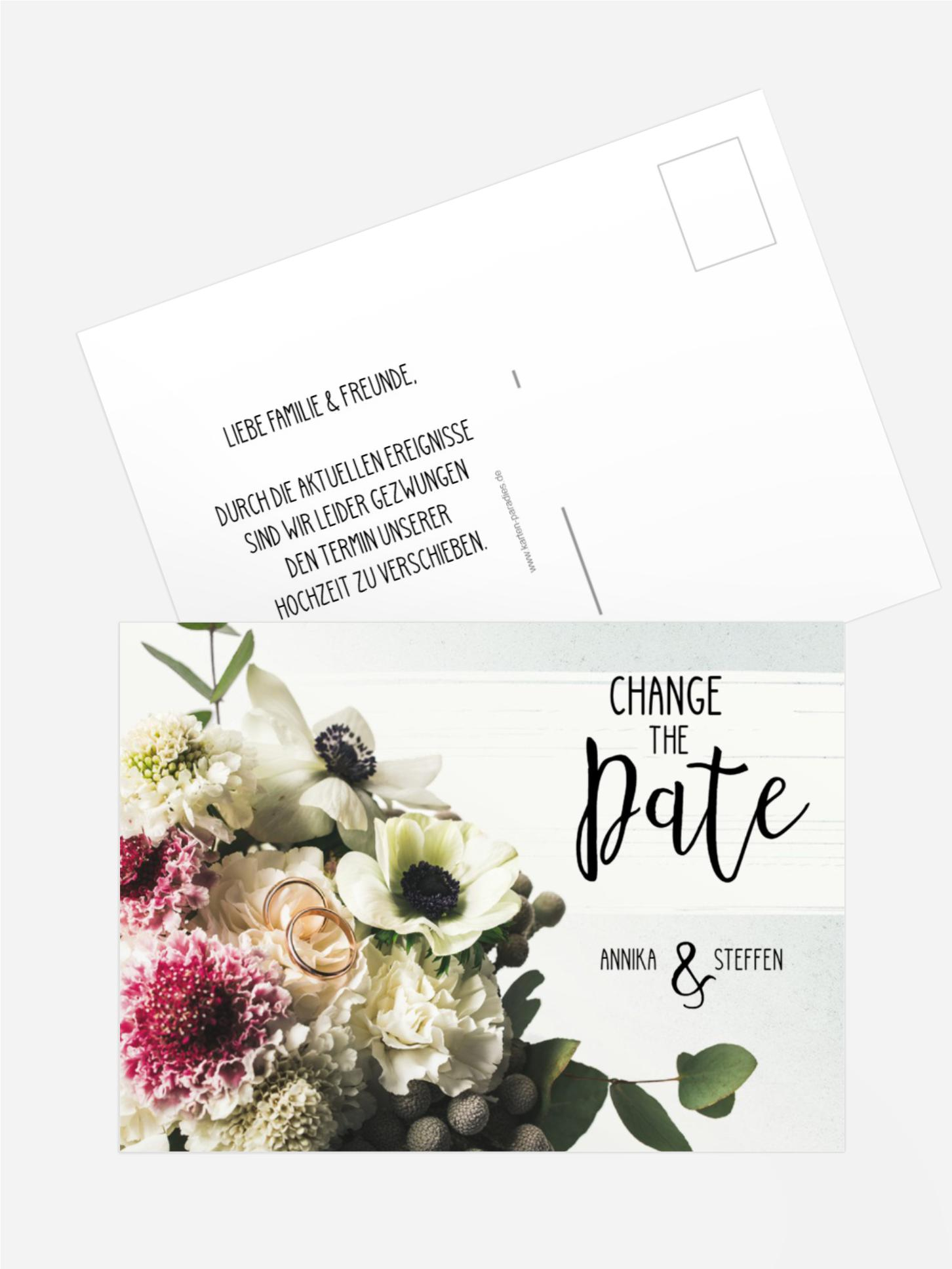 Change the Date Bouquet