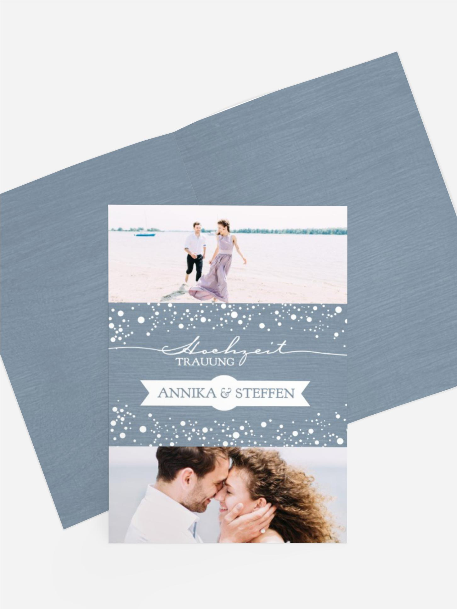 Kirchenheft Umschlag zur Hochzeit Funkenflug