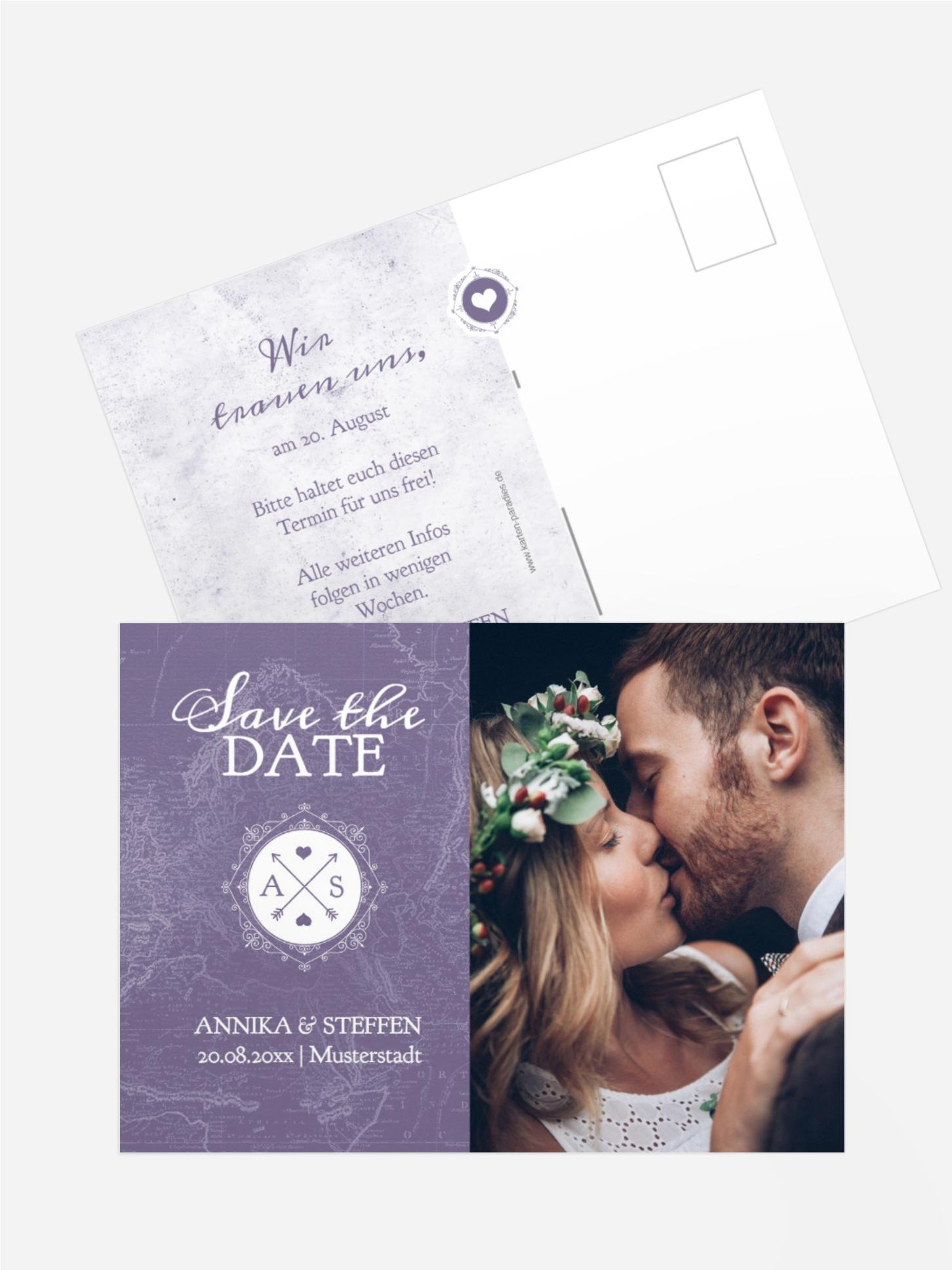 Safe the Date Hochzeitspass