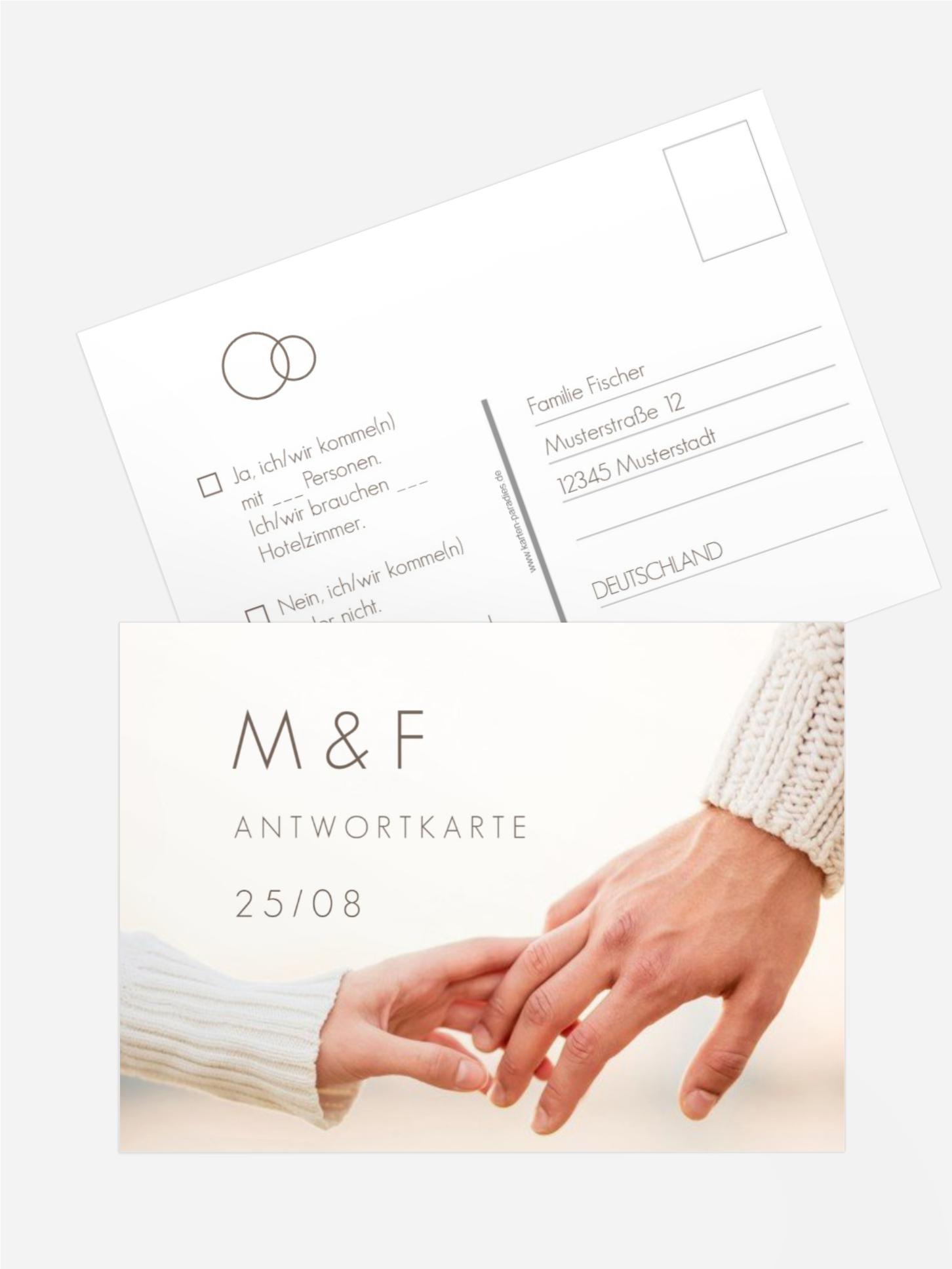 Antwortkarte Vereint