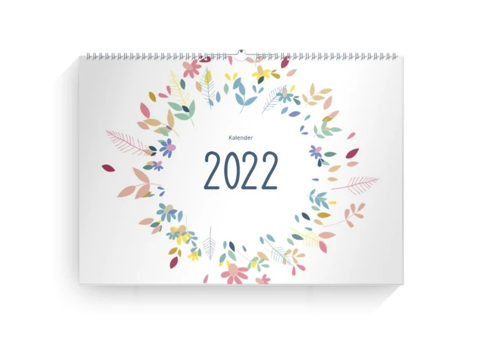 Wandkalender Blumengarten