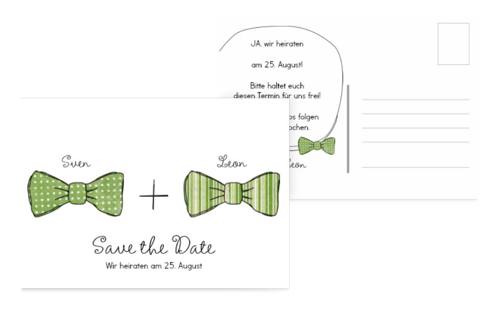 Save the Date Karte Fliegen Save the Date Karte Fliegen