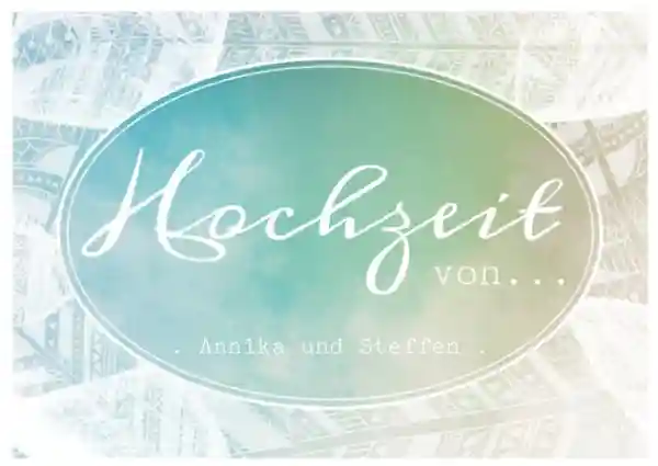 Hochzeit Antwortkarte Federleicht