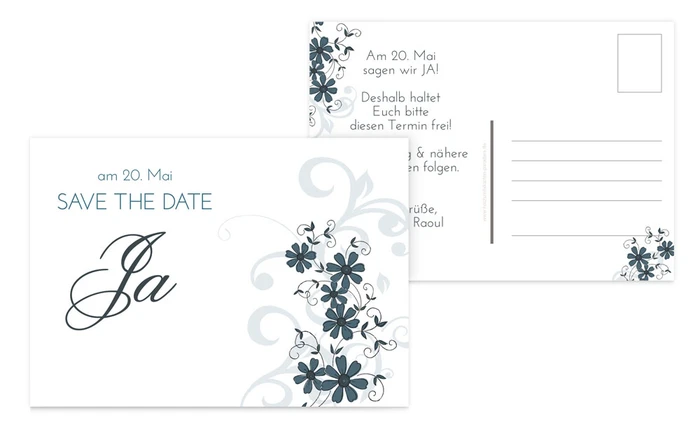 Save the Date Karte » Ranke