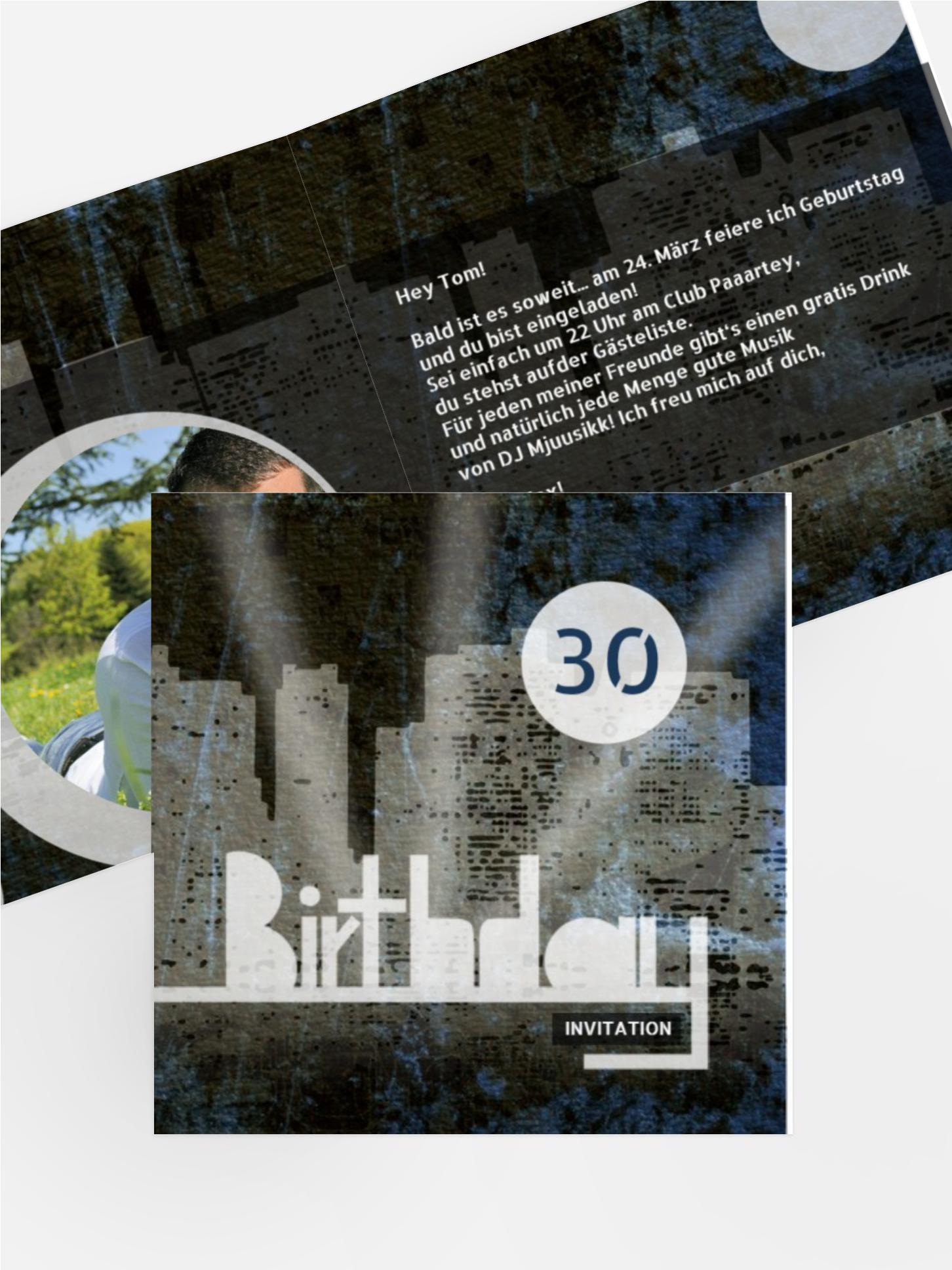 Einladung zum Geburtstag City Lights Foto 30