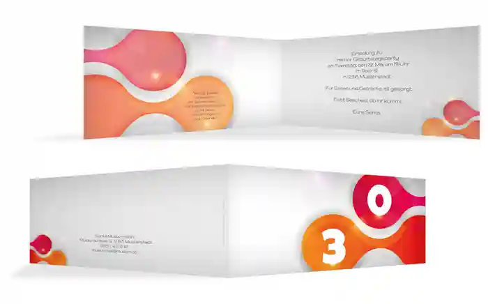 Geburtstagskarte Highlight 30