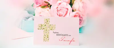 Category background image for Menükarten Taufe