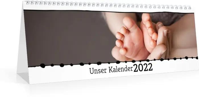 Monats-Tischkalender Bordüre