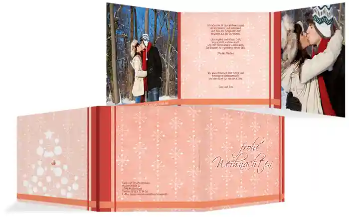 Weihnachtsgrußkarte Privat Weihnachtszeit