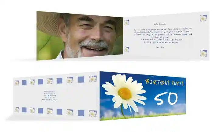 Einladung zum Geburtstag Lebensfreude Foto 50