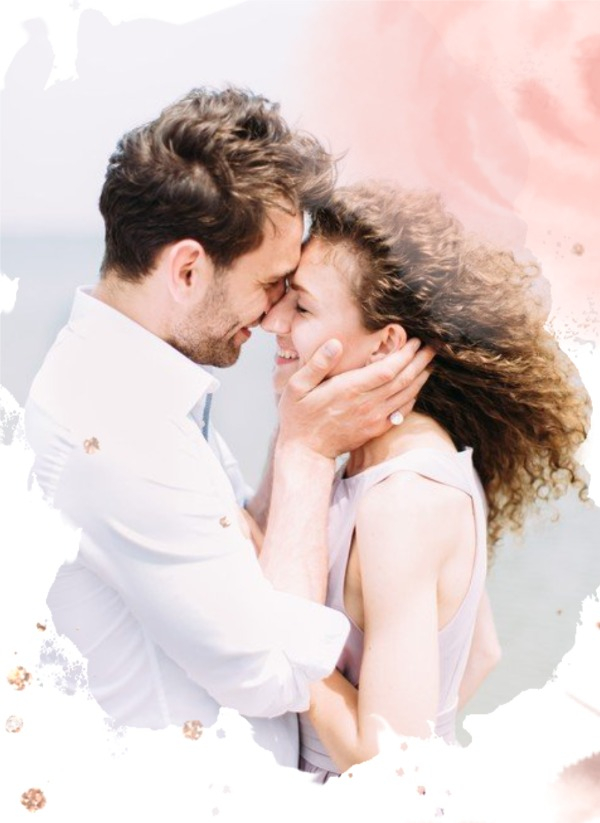 Fotomagnete zur Hochzeit Aquarall Natur