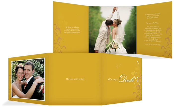 Dankeskarte 3 Glücksgriff