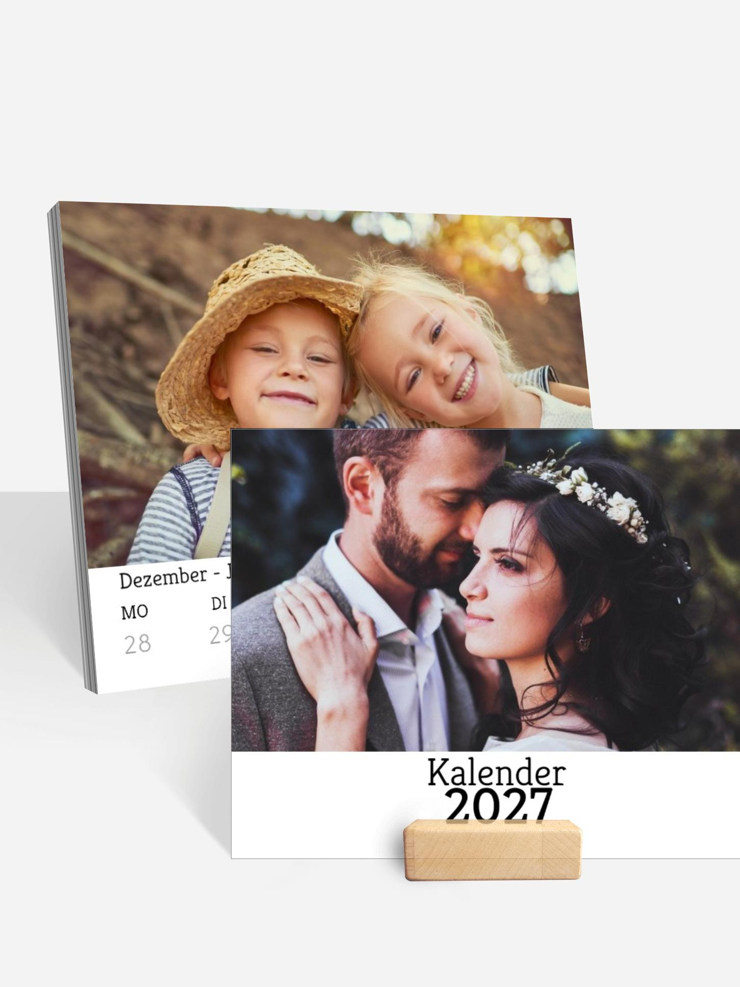 Tischkalender Blanko | Woche Tischkalender Blanko | Woche