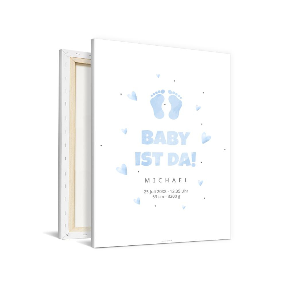 Wandbilder Baby Kleine Fußabdrücke